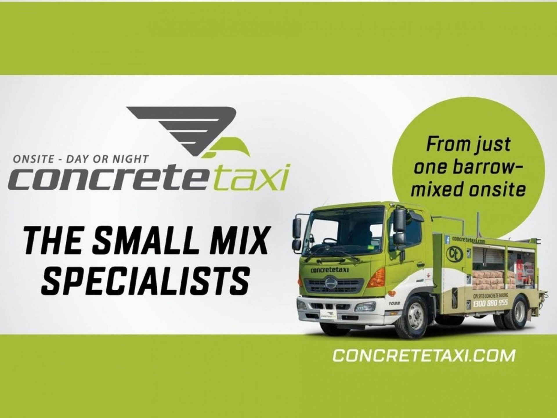 Concrete Taxi Franchise - Cairns Area! Mobile Truck Opportunity! Potential $100 - 200k EBITDA!