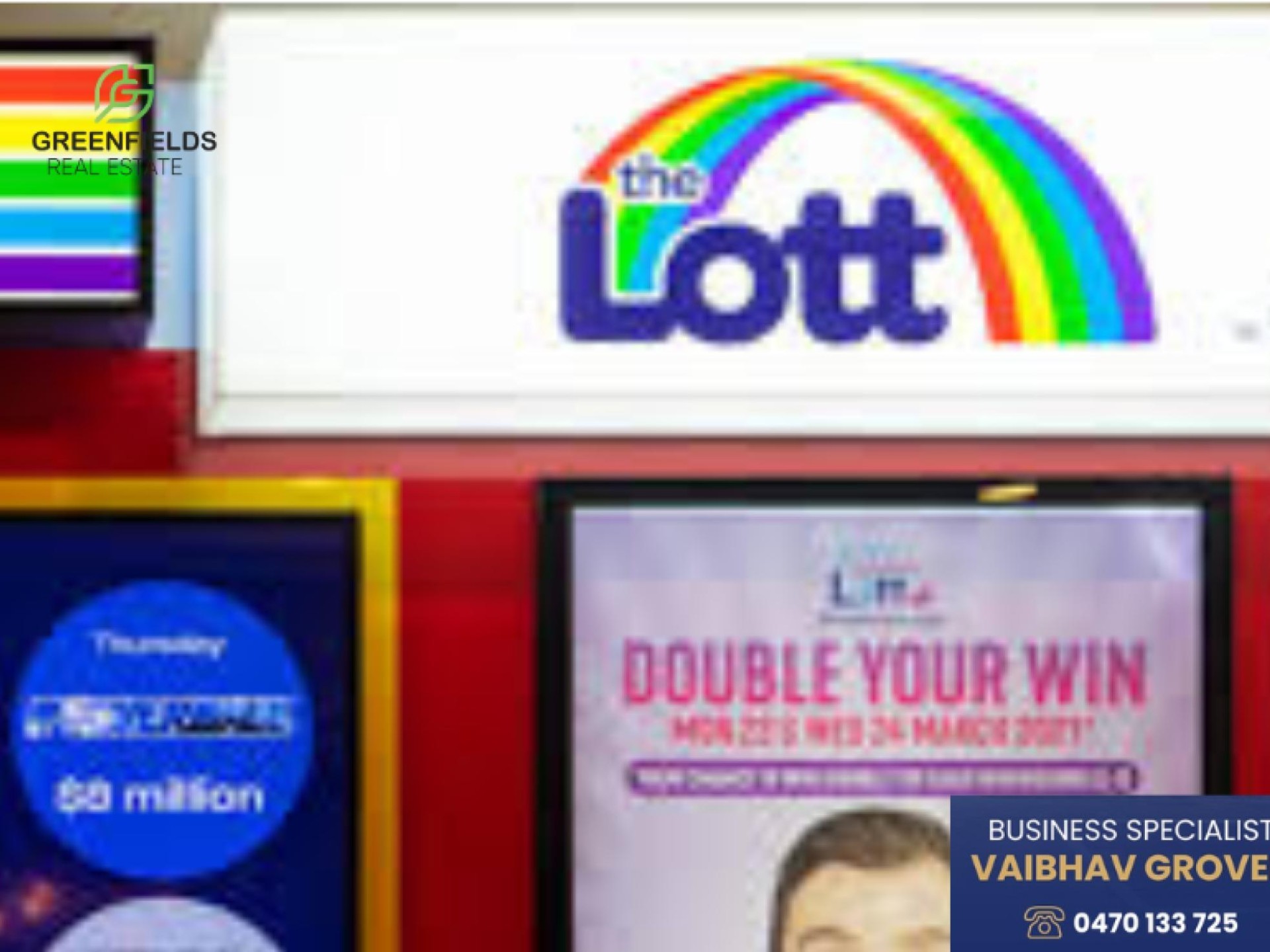 Tatts Lotto Kiosk For Sale  Melbourne North West Shopping Centre