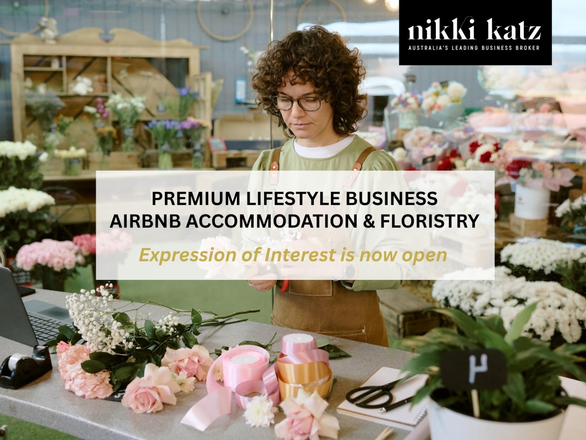 Premium Lifestyle Business  Airbnb Accommodation & Floristry